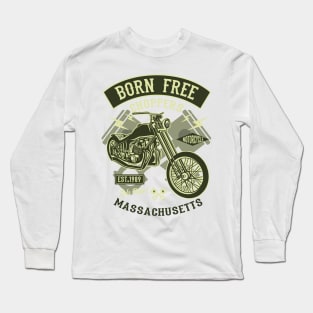 Born Free Choppers T-Shirt Long Sleeve T-Shirt